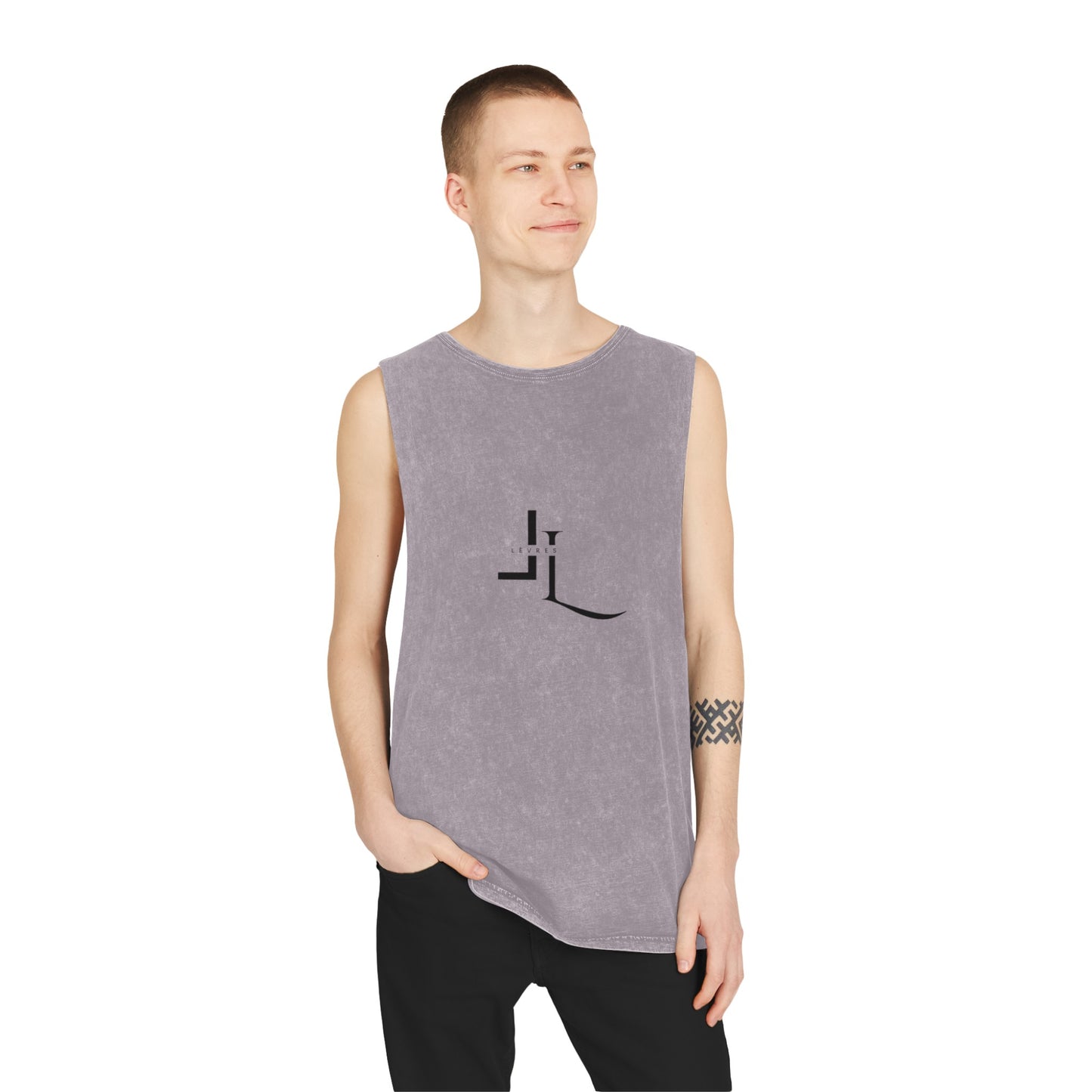 Unisex Stonewash Tank Top