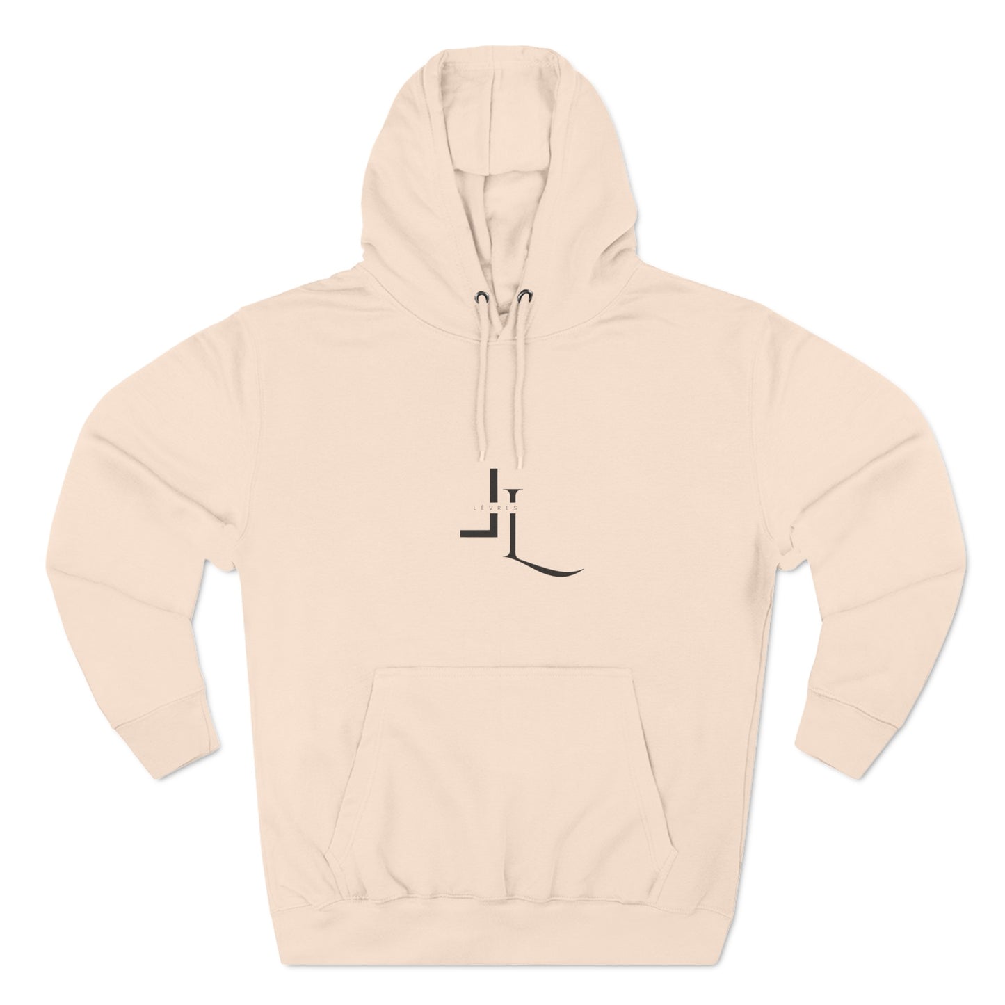 Three-Panel Fleece Hoodie