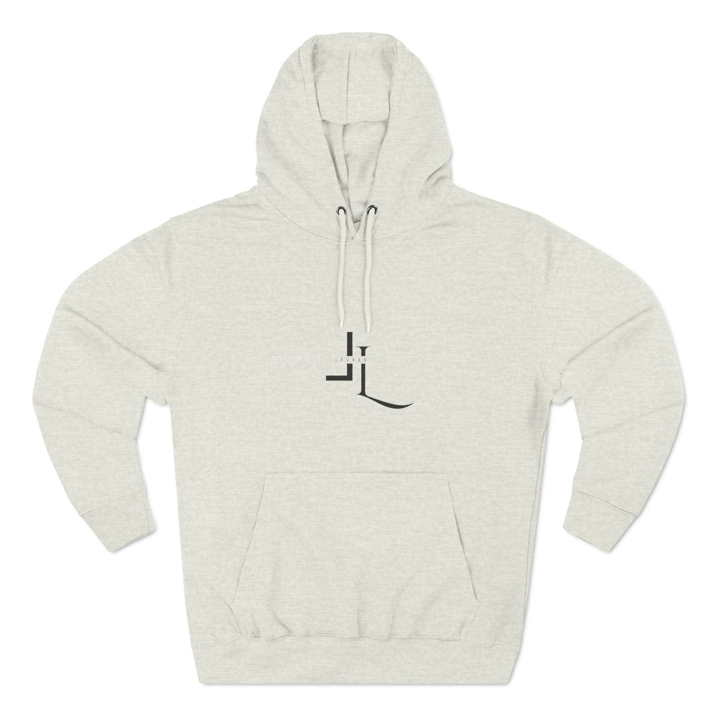 Three-Panel Fleece Hoodie