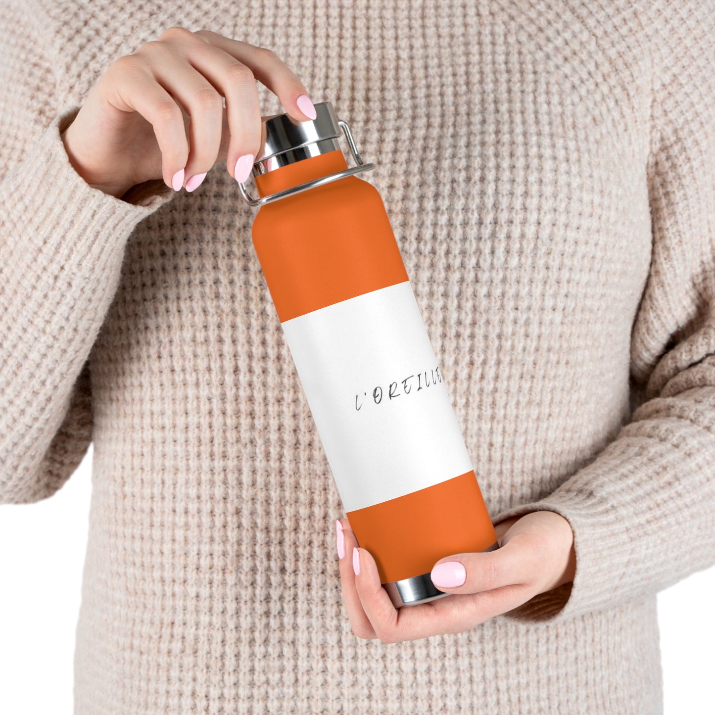 Copper Vacuum Insulated Bottle, 22oz